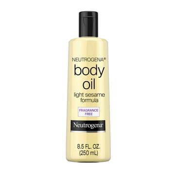 Neutrogena Body Oil, Light Sesame Formula, Fragrance Free, Lightweight Moisturizing Body Oil for Silky, Soft Skin Neutrogena buy supplements canada