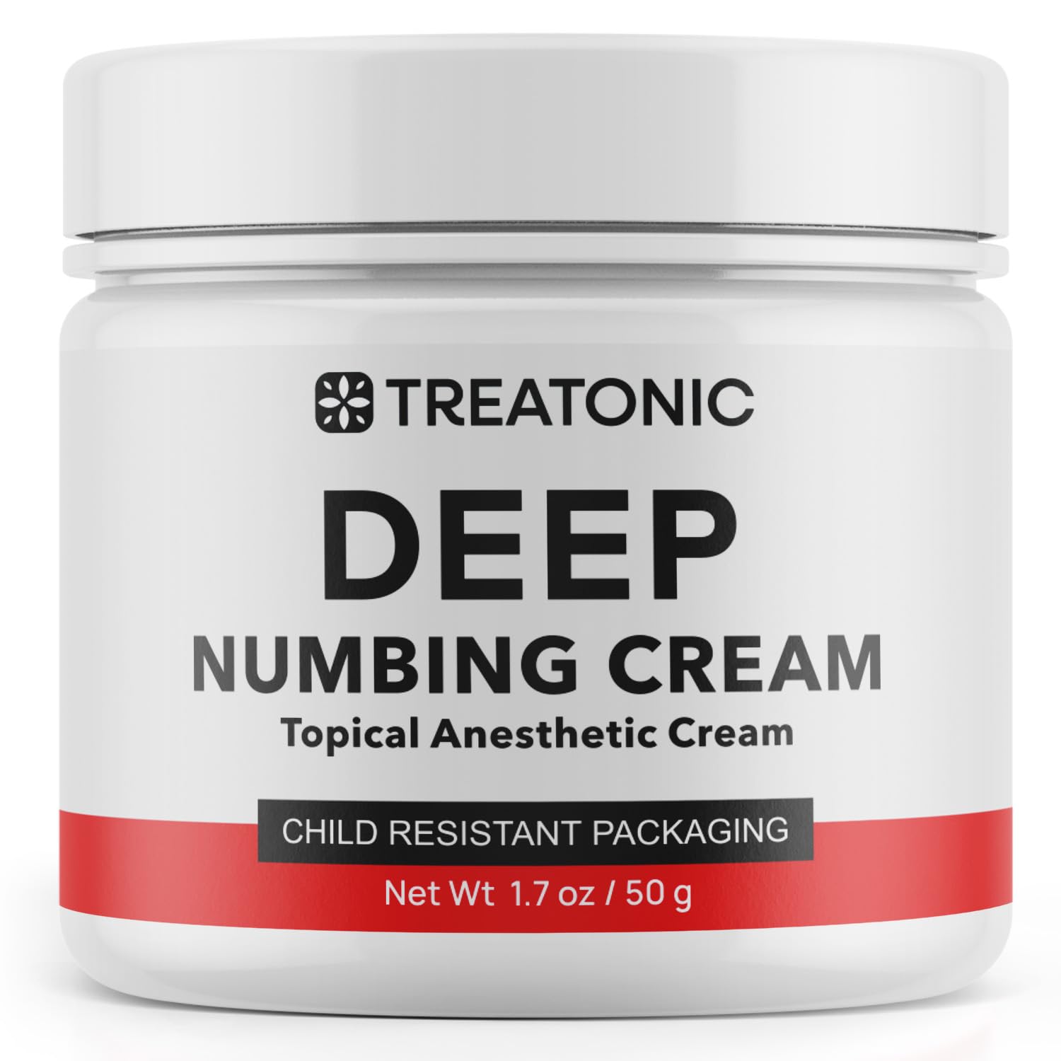 Treatonic Maximum Strength Numbing Cream: Numbing Cream for Discomfort, Burn, Itch & Pain Relief - Fast-Acting, Soothing Topical Anesthetic with Menthol & Emu Oil for Hemorrhoid Treatment – 1.7oz Treatonic buy supplements canada