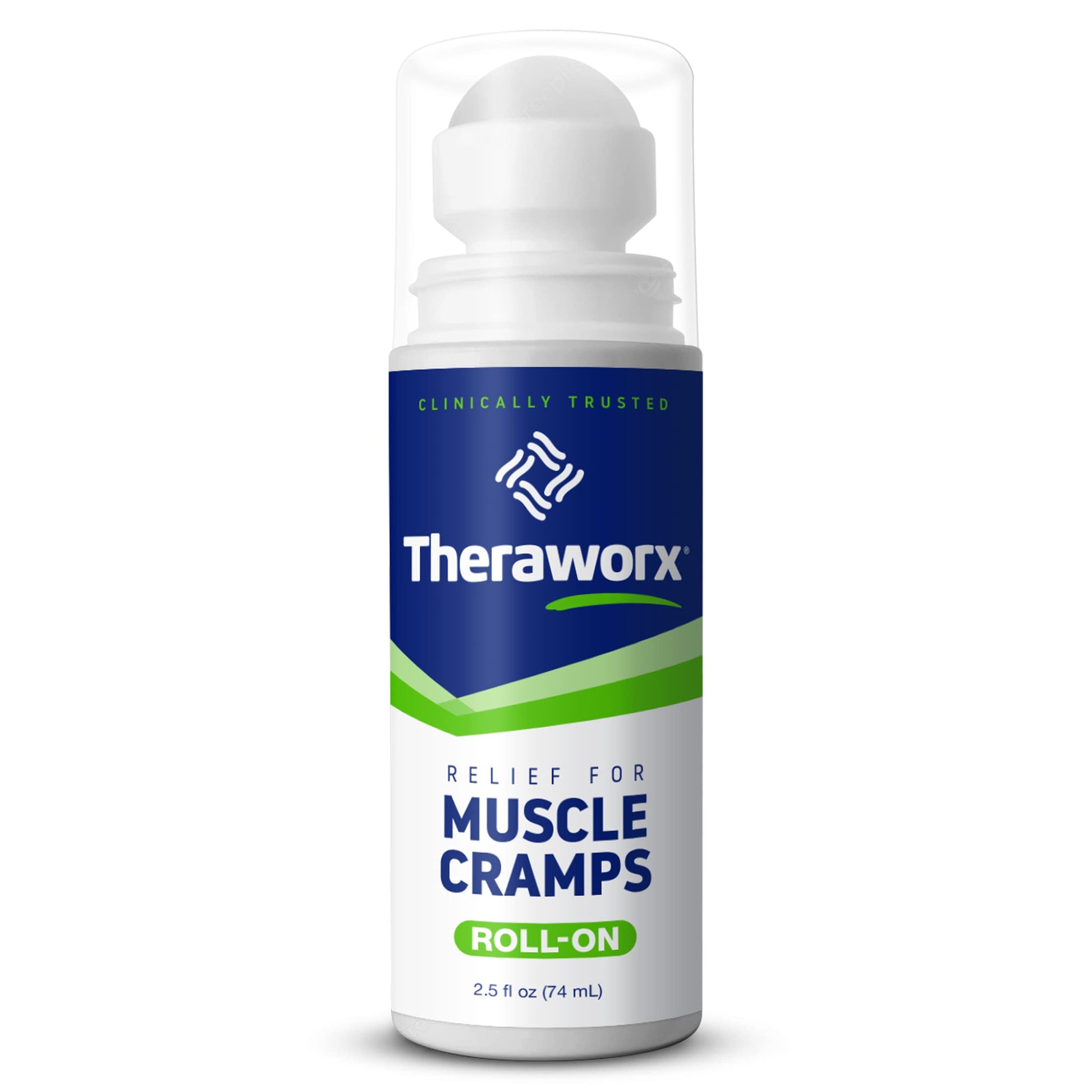 Theraworx Relief for Muscle Cramps Roll-On Fast-Acting Muscle Spasm, Leg Soreness with Magnesium Sulfate - 2.5 oz - 1 Count Theraworx buy supplements canada
