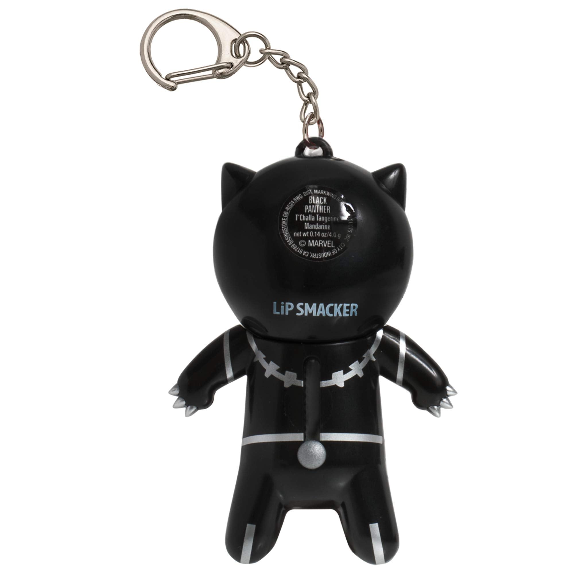 Lip Smacker Marvel Lip Balm Keychain, Clear & Glossy, Fun & Giftable, Cruelty Free - Black Panther Lip Smacker buy supplements canada