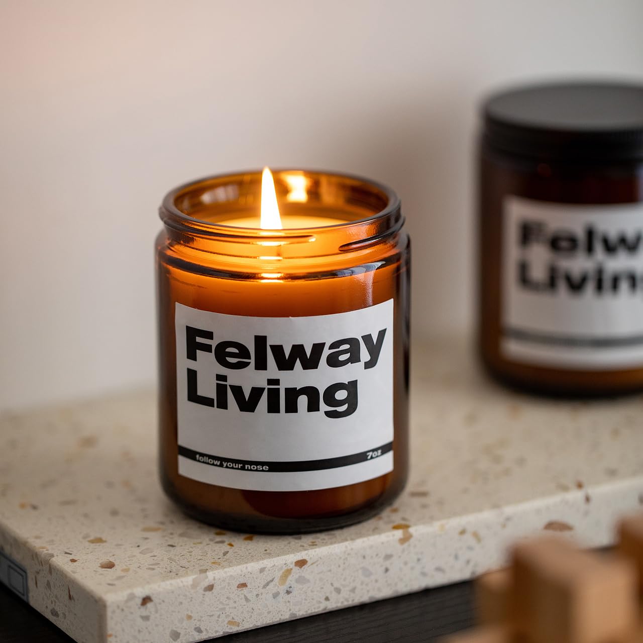FELWAY Vanilla Scented Candle, Organic Soy Candle for Home Scented, 7 oz Long Lasting, Gift for Women's FELWAY buy supplements canada