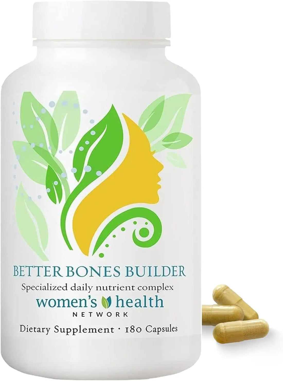 Better Bones Builder - 32-in-1 Calcium Supplements for Women, 300mg Calcium with Vitamin A, C, D3, K, and 300mg Magnesium, Zinc Selenium Women's Health Network buy supplements canada