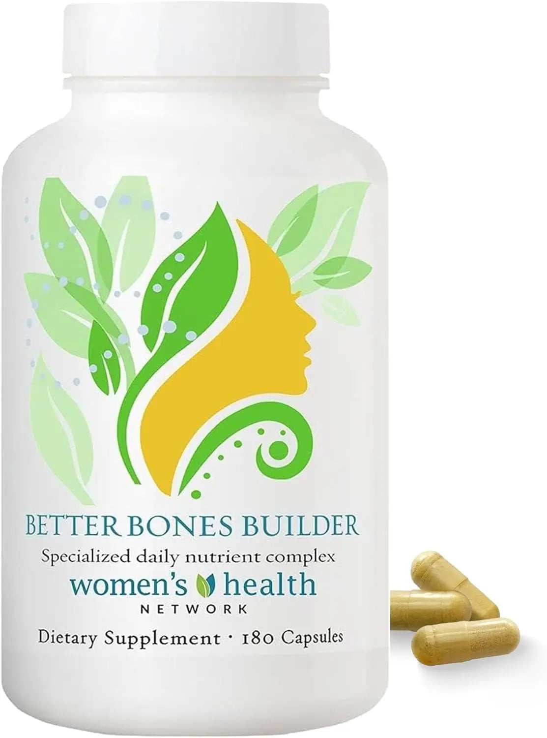 Better Bones Builder - 32-in-1 Calcium Supplements for Women, 300mg Calcium with Vitamin A, C, D3, K, and 300mg Magnesium, Zinc Selenium Women's Health Network buy supplements canada