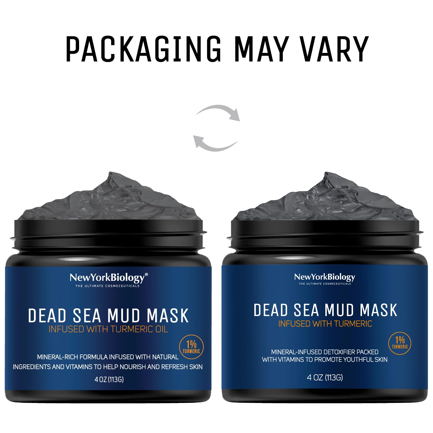 New York Biology Dead Sea Mud Mask for Face and Body | with Turmeric Oil | Spa Quality Pore Refiner for Oily Skin | Natural Skincare for Women & Men NEW YORK BIOLOGY THE ULTIMATE COSMECEUTICALS buy supplements canada