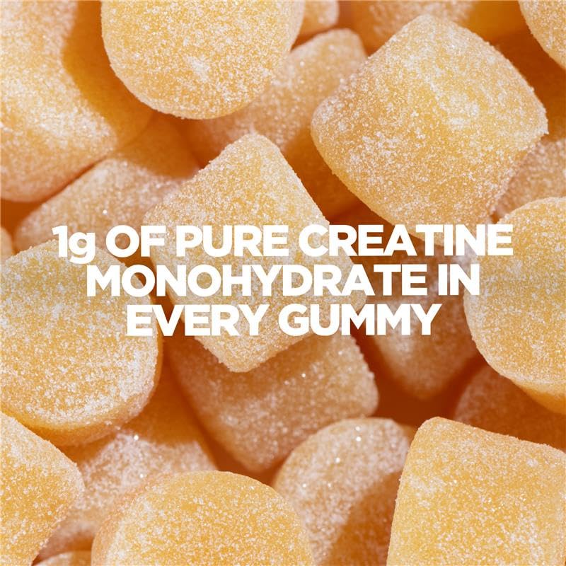 Myprotein Creatine Gummies, 5g Creatine Monohydrate per Serving, Peach, 90 Count, 18 Servings, Chewable Post/Pre Workout Strength & Recovery Sports Nutrition Supplement, Vegan, Non-GMO Myprotein buy supplements canada