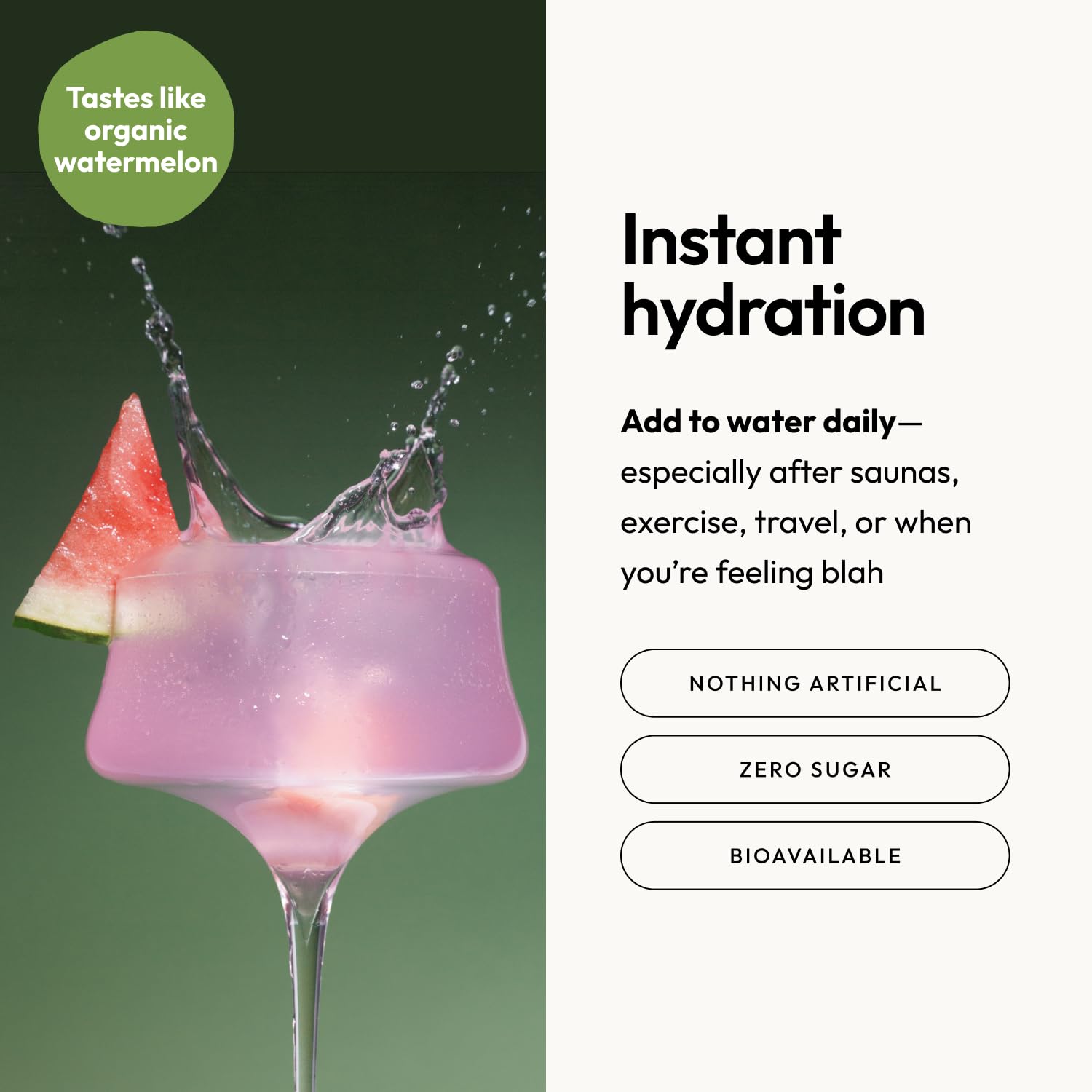 Moon Juice Mini Dew Electrolytes Powder - Sugar Free Minerals & Electrolyte Hydration Powder for Instant Hydration & Brain Support - Magnesium, Calcium, Potassium, Pink Salt, Watermelon, 30 Servings Moon Juice buy supplements canada