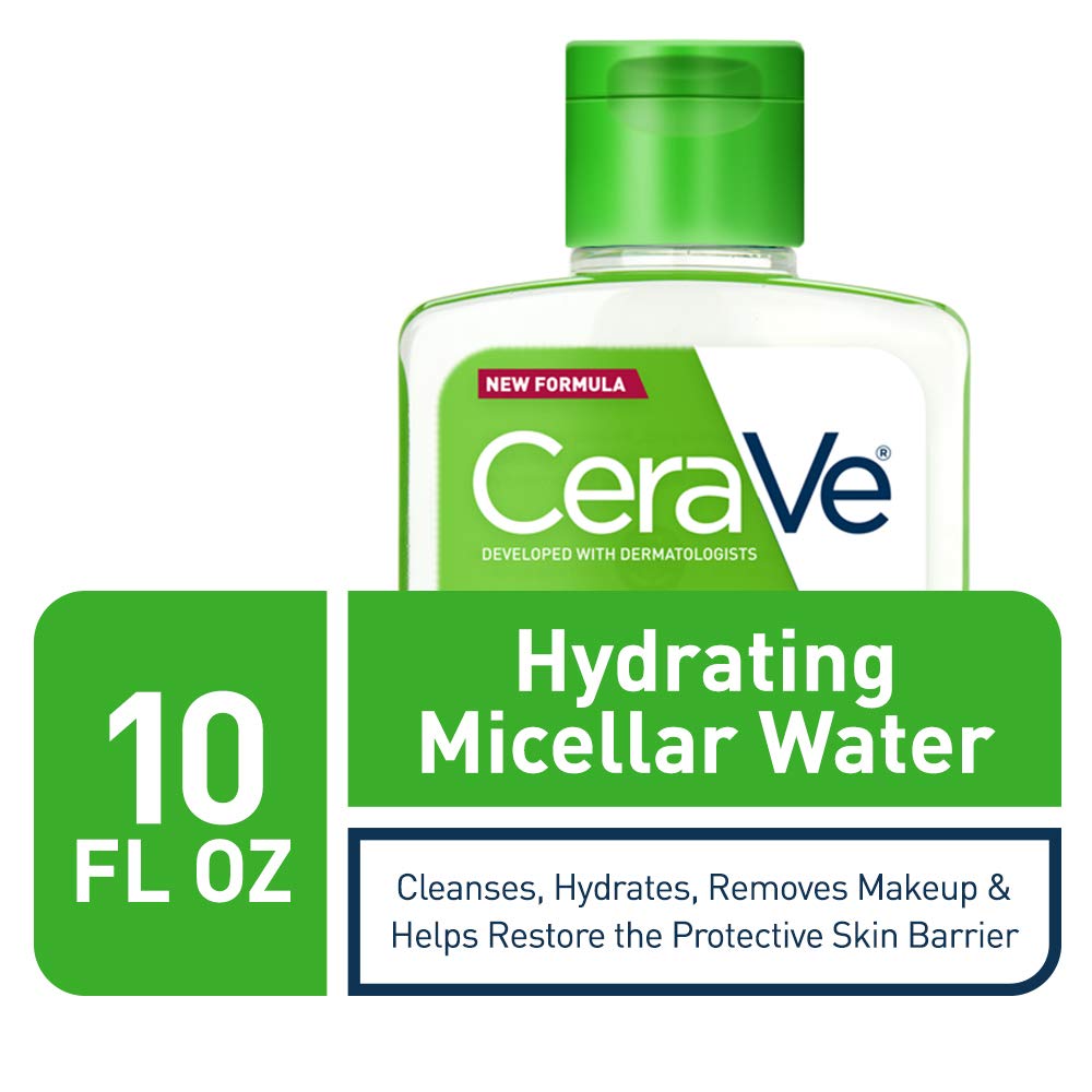 CeraVe Micellar Water, Hydrating Facial Cleanser & Eye Makeup Remover with Niacinamide, Ceramides & Glycerin CeraVe buy supplements canada