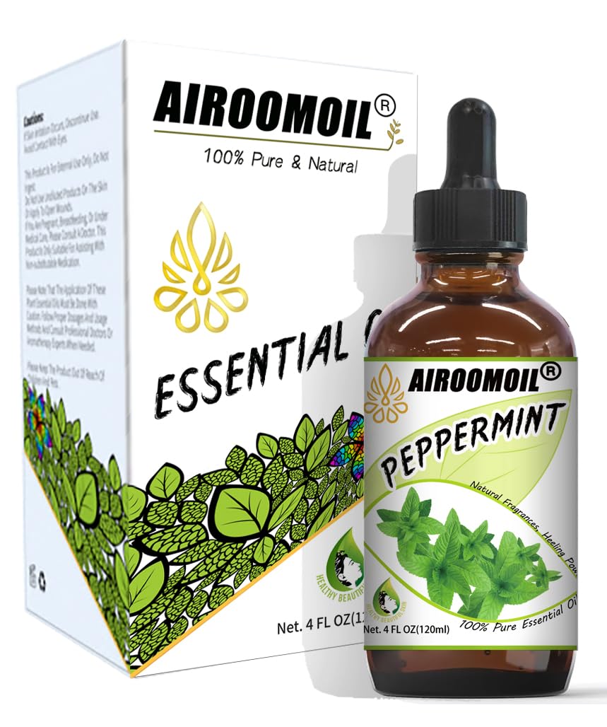 airoomoil Invigorating Peppermint Essential Oil for Showers Skin Use Shampoo Soap Ideal airoomoil buy supplements canada