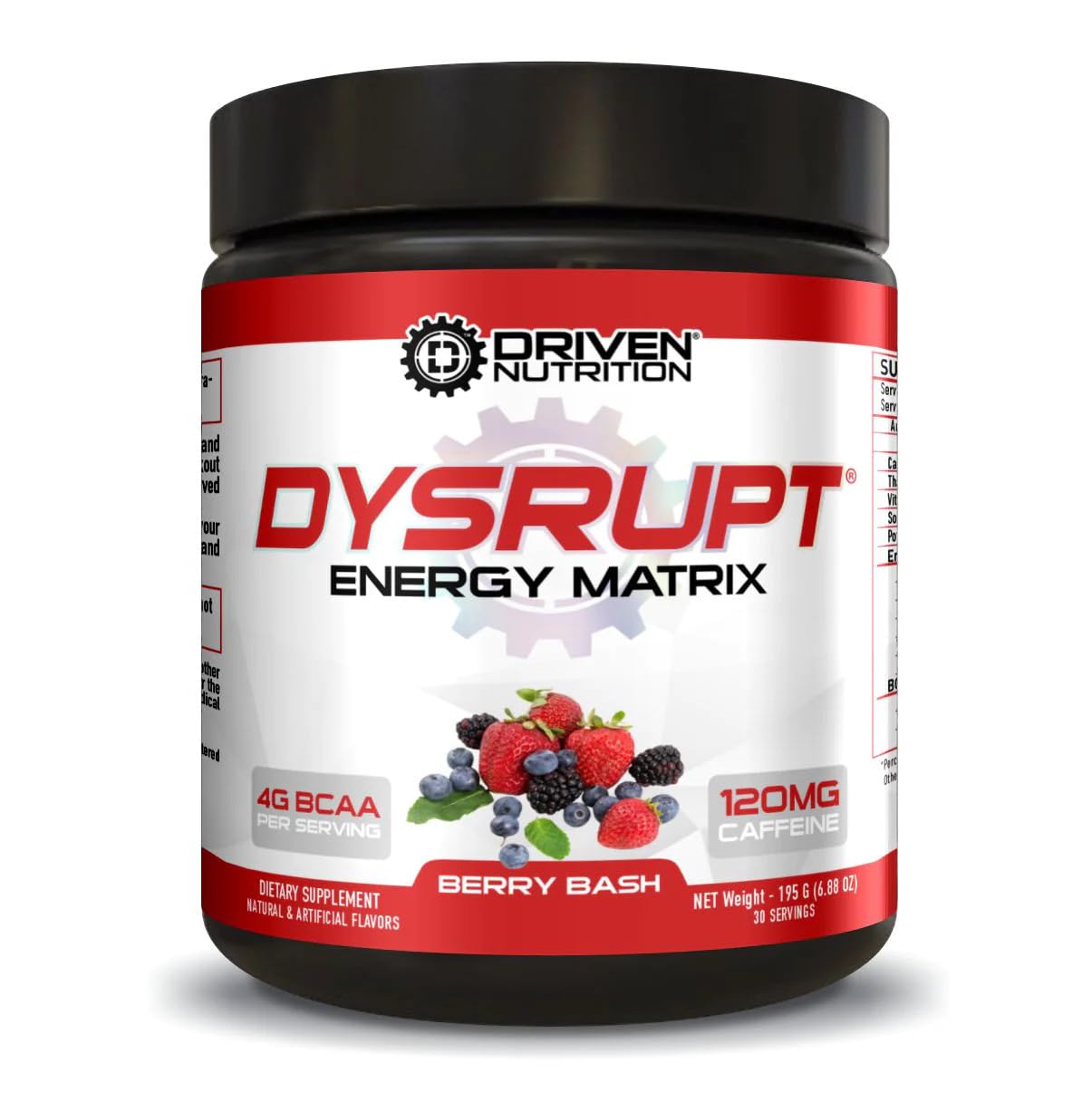 Driven Nutrition DYSRUPT: BCAA + Caffeine with Electrolytes: Sugar & Gluten Free Supplement Driven Nutrition buy supplements canada