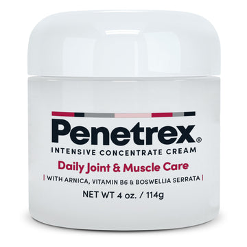 Penetrex Joint & Muscle Therapy - Soothing Comfort for Back, Neck, Hands, Feet - Premium Whole Body Rub with Arnica, Vitamin B6 MSM & Boswellia - Non-Greasy 4oz Cream Penetrex buy supplements canada