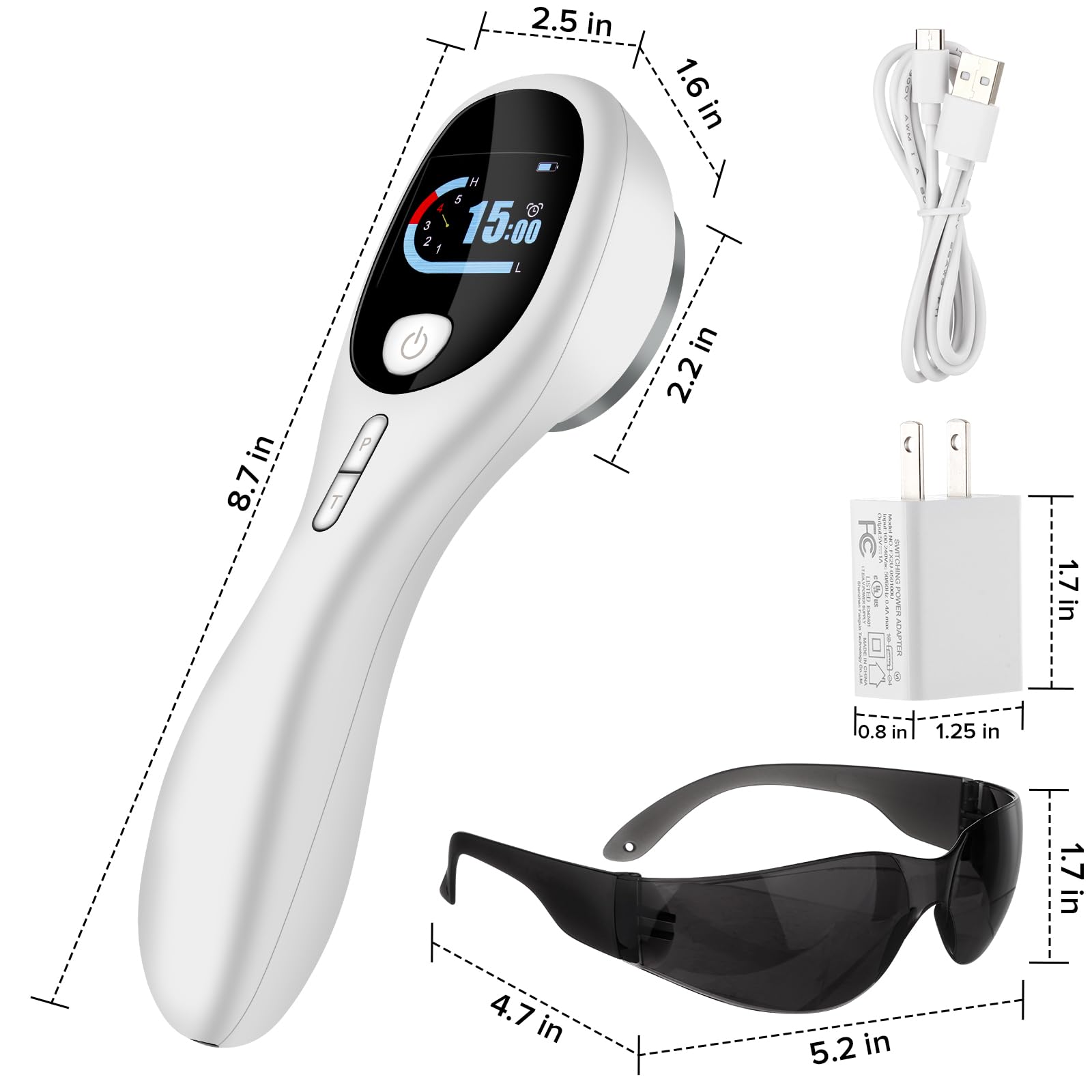 yofalo Cold Laser Human/Vet Device with LED Display Targets Joint and Muscles Directly yofalo buy supplements canada