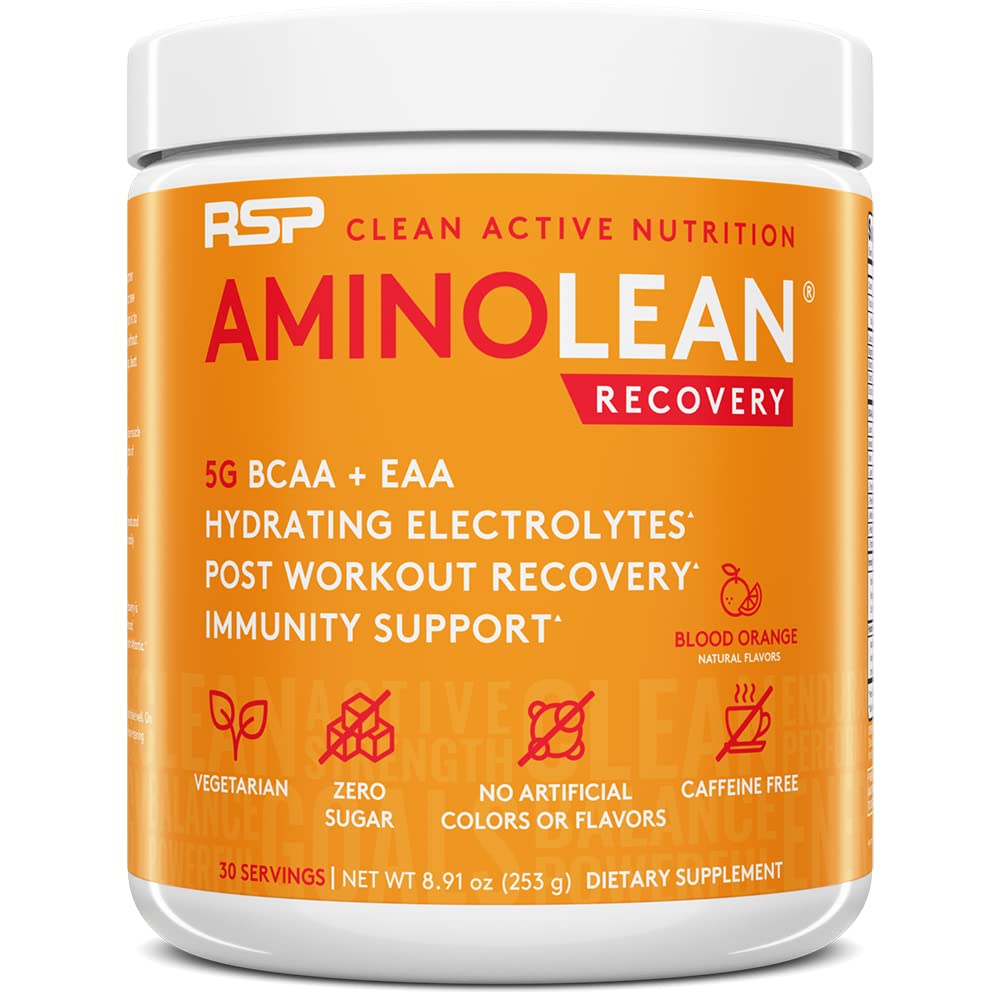 RSP AminoLean Recovery - Post Workout BCAAs Amino Acids Supplement + Electrolytes RSP NUTRITION buy supplements canada