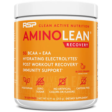 RSP AminoLean Recovery - Post Workout BCAAs Amino Acids Supplement + Electrolytes RSP NUTRITION buy supplements canada