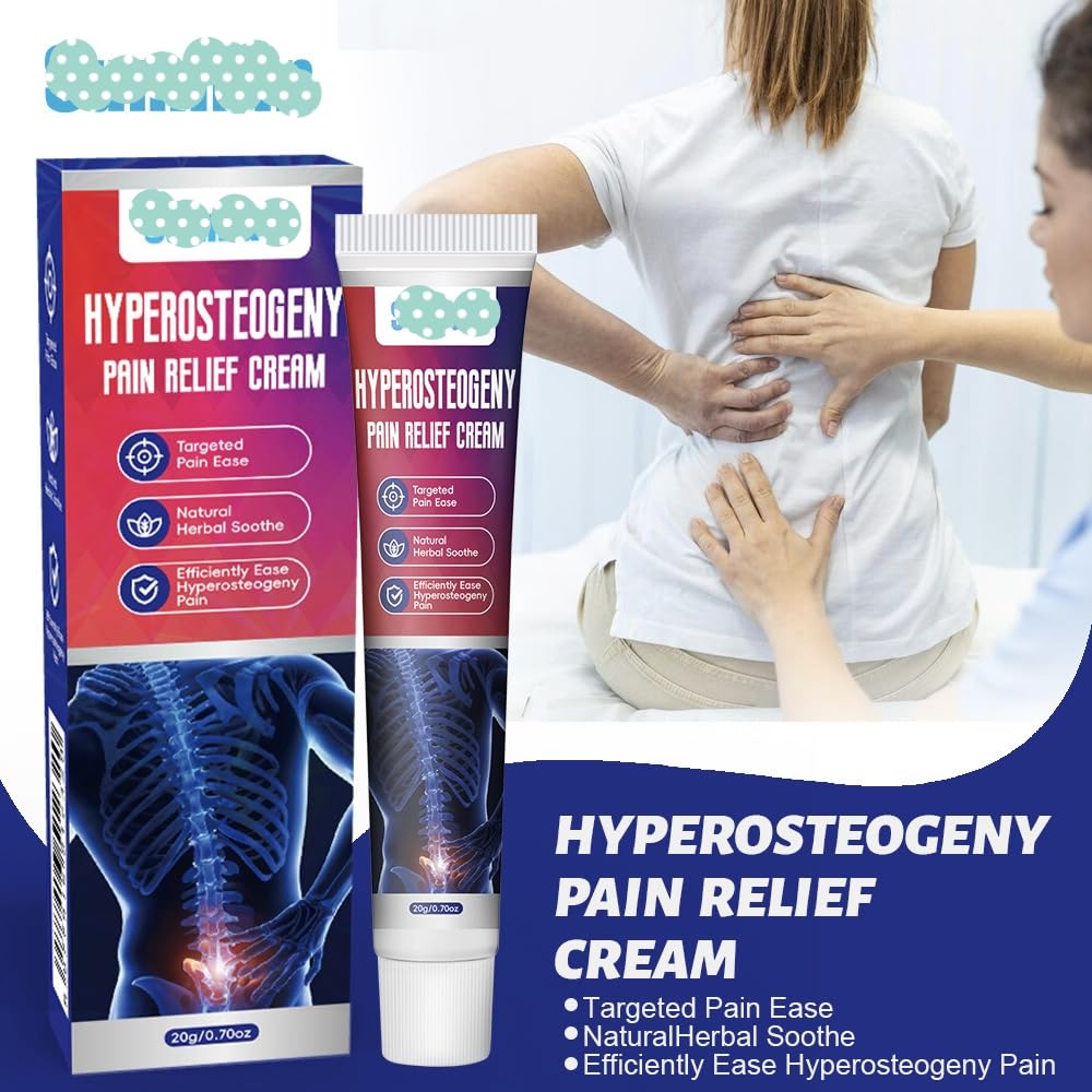MOSYFEIBI Hyperosteogeny Pain Relief Cream - Natural Herbal Soothing Cream for Joint, Back, Neck & Knee Discomfort, Gentle Topical Massage Cream for Targeted Comfort (2 Boxes) MOSYFEIBI buy supplements canada
