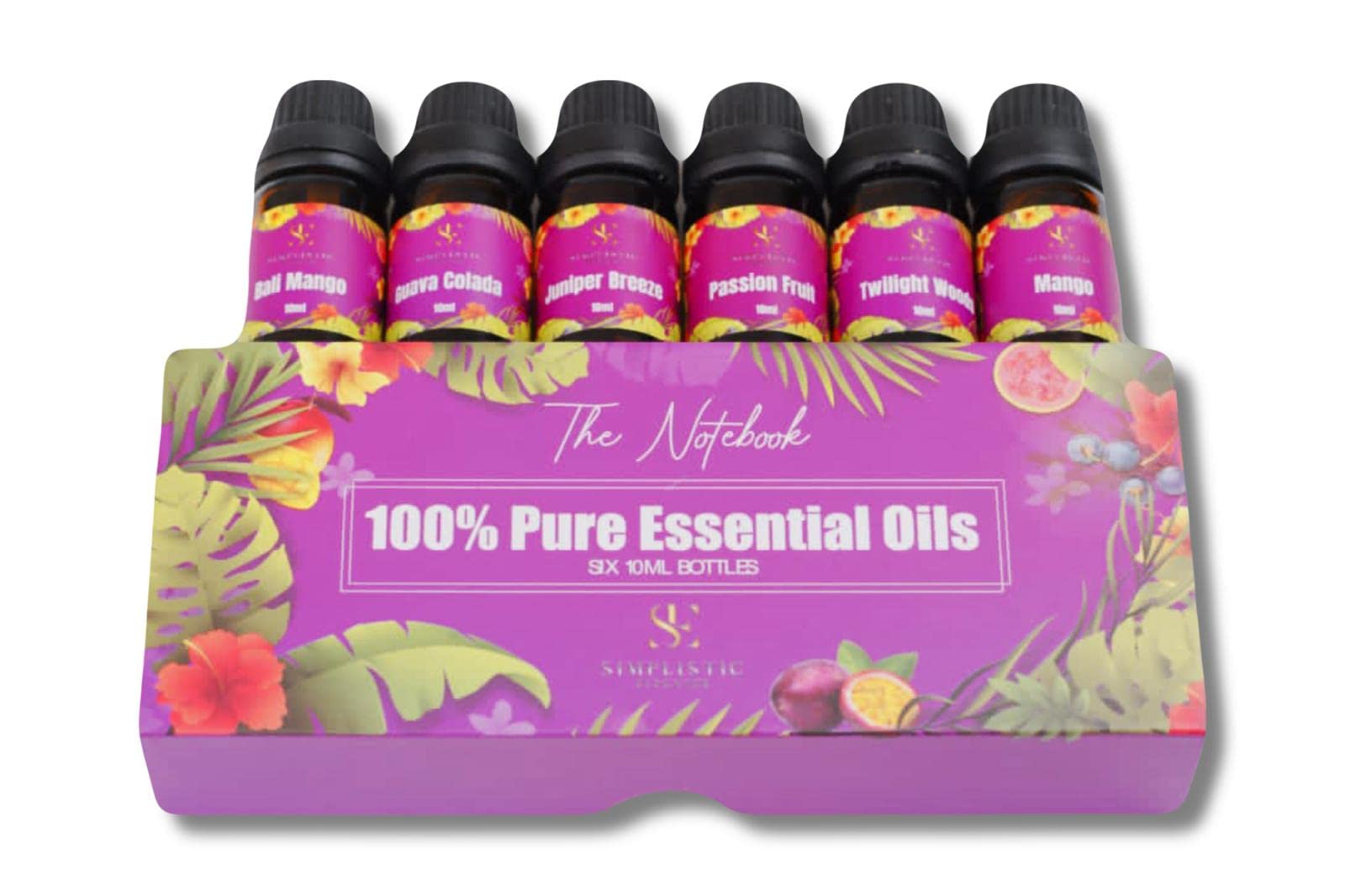 Simplistic Elegance Essential Oils Set - Top 6 Natural Aromatherapy Oils for Diffusers Humidifier Massage Simplistic Elegance buy supplements canada
