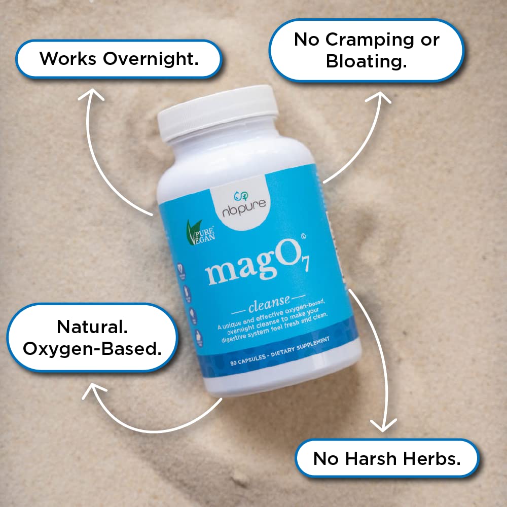 nbpure Mag O7 Oxygen Digestive System and Colon Cleanse and Detox Capsules nbpure buy supplements canada