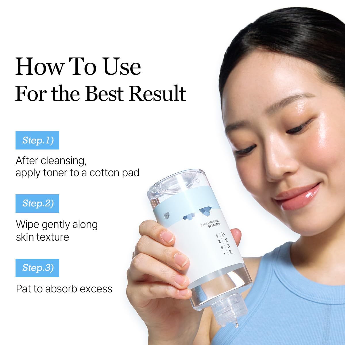 ROUND LAB 1025 Dokdo Toner 6.76 Fl Oz, Oil Control and Reduces Excess Sebum, Gentle Exfoliating Facial Toner, Deep Sea Water for Moisturization ROUND LAB buy supplements canada