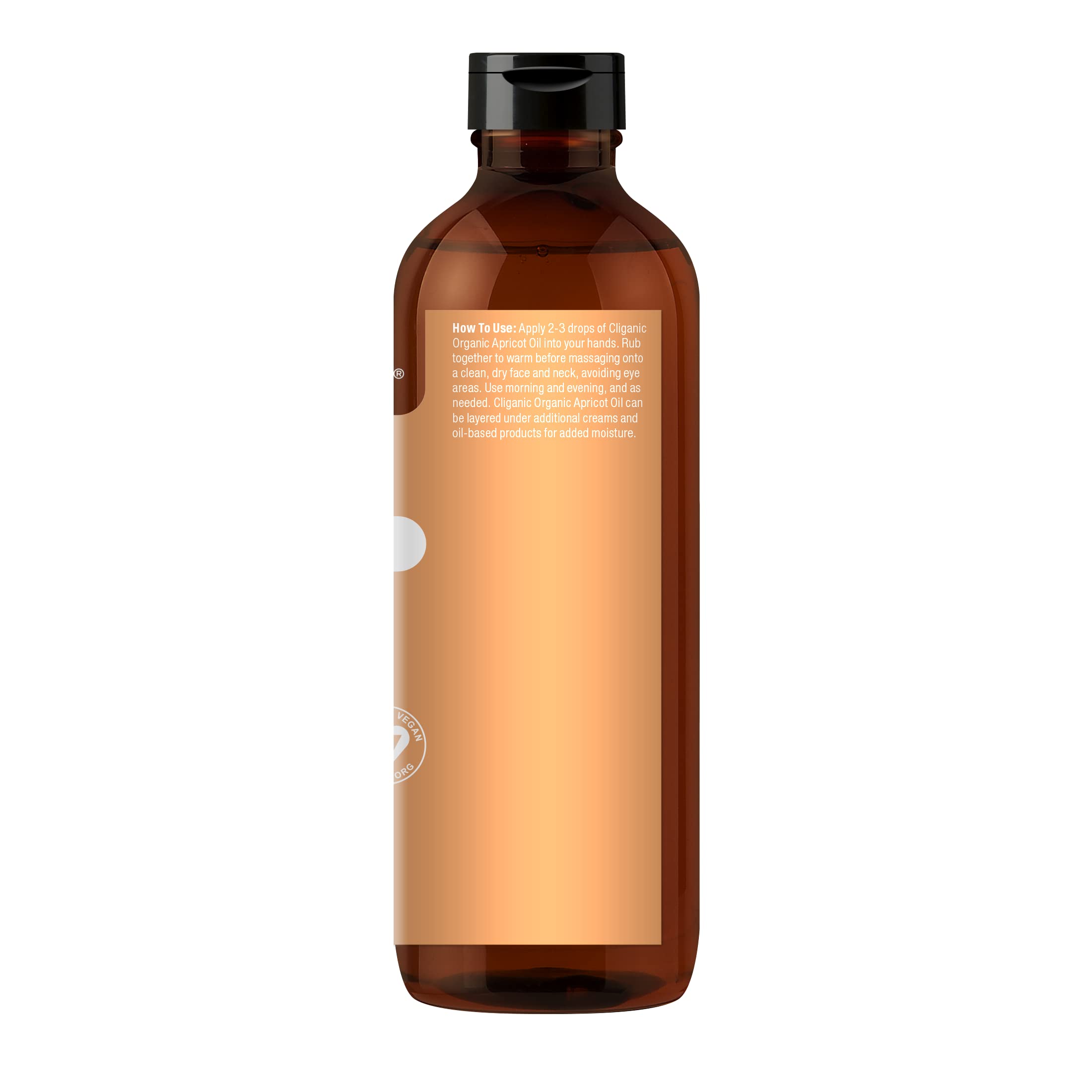 Cliganic Organic Apricot Oil, 100% Pure (8oz) - For Skin, Hair & Face | Natural Cold Pressed Unrefined Cliganic buy supplements canada