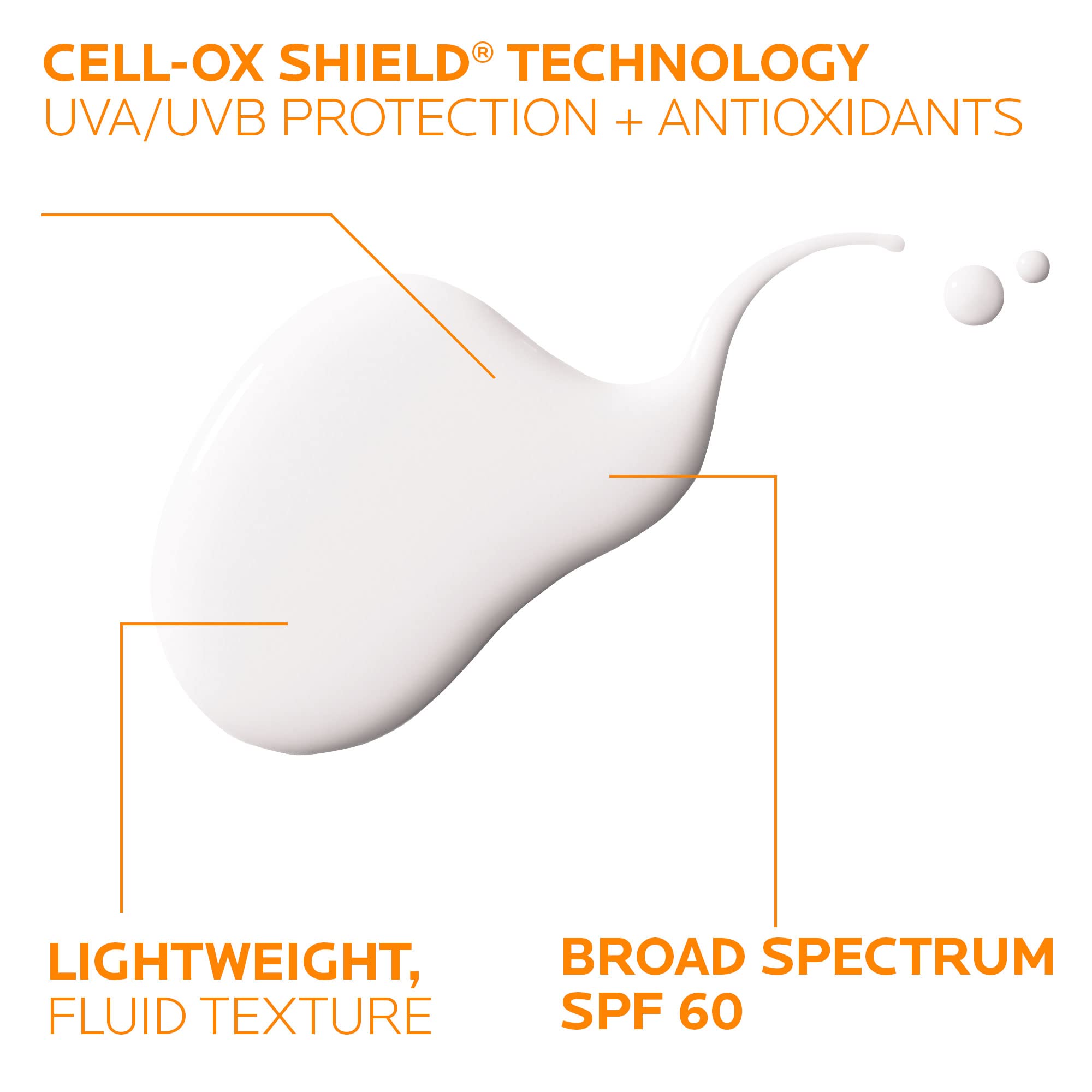 La Roche-Posay Anthelios Light Fluid Facial Sunscreen SPF 60, Lightweight Sunscreen For Face, Fluid Texture, Broad Spectrum SPF + Antioxidants La Roche-Posay buy supplements canada