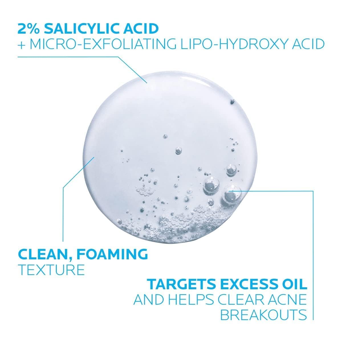 La Roche-Posay Effaclar Medicated Gel Facial Cleanser, Foaming Acne Face La Roche-Posay buy supplements canada