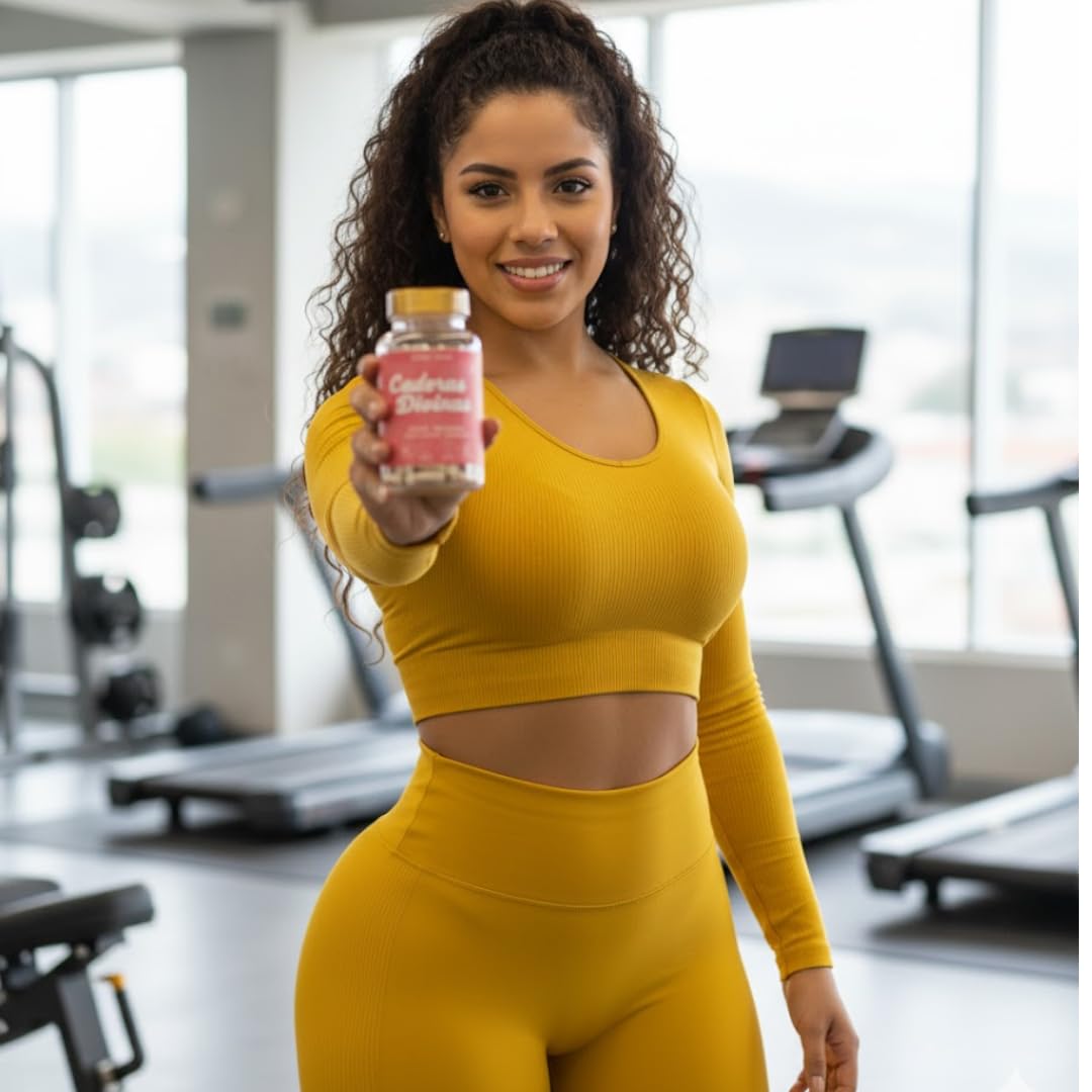 Caderas Divinas : Bigger Booty & Wider Hips – Aguaje + Maca Pills with Moringa & Saw Palmetto – 4 Super Ingredients for Natural Curve Growth – by CurvyFruit – 60 Capsules Curvy Fruit buy supplements canada