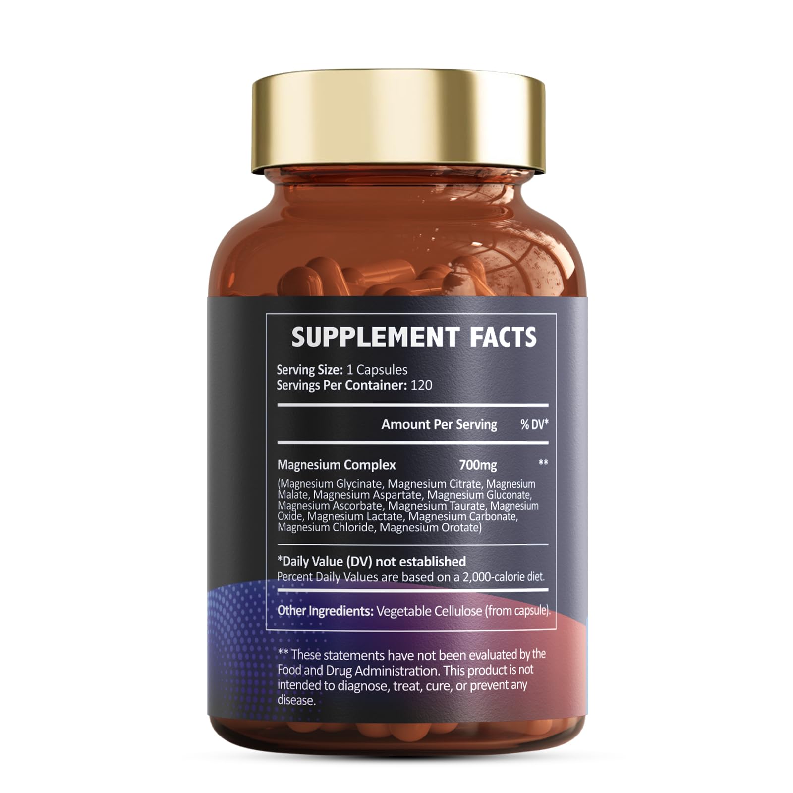 Totaria Magnesium Complex 700mg 12 in 1 Magnesium Supplement with Glycinate Citrate Malate Oxide Taurate Aspartate Orotate Magnesium Relaxation Totaria buy supplements canada