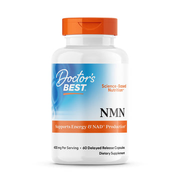 Doctor's Best NMN Supplement for Women & Men - Supports NAD+ Production & Cellular Energy, Beta Nicotinamide Mononucleotide, 200 mg per Capsule, Vegan, Non GMO - 60 Veg Caps Doctor's BEST buy supplements canada