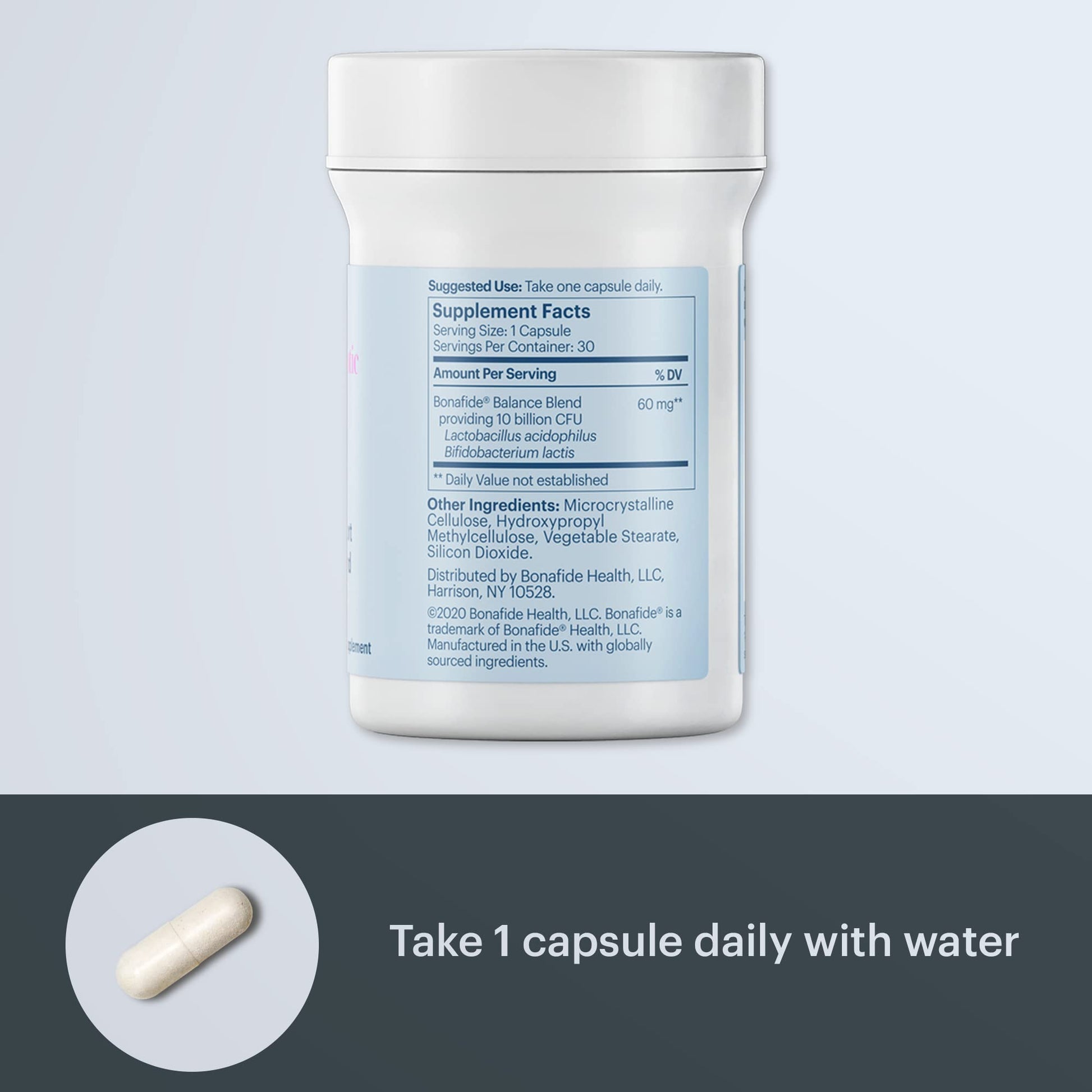 Bonafide Essentials Gut Probiotic for Digestive Health and Immunity – Women’s Daily Supplement – 30 Capsules (1-Month Supply) Bonafide buy supplements canada