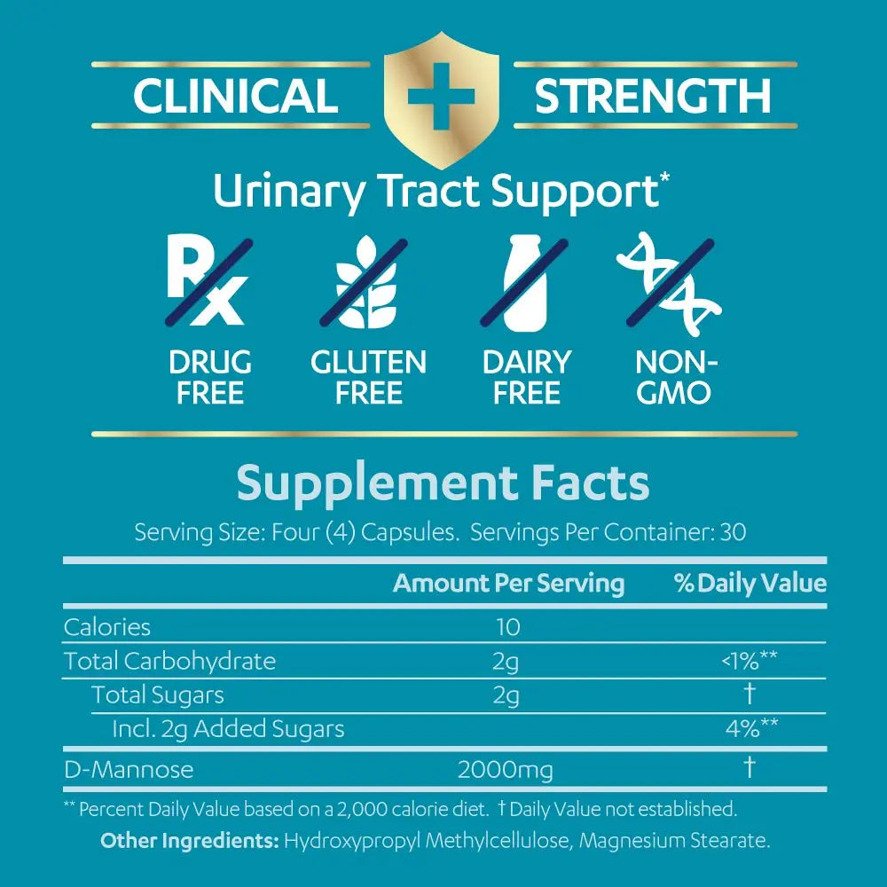 AZO D Mannose Urinary Tract Health, Cleanse, Flush & Protect The Urinary Tract & Cranberry Urinary Tract Health Supplement, 1 Serving = 1 Glass of Cranberry Juice, Sugar AZO buy supplements canada