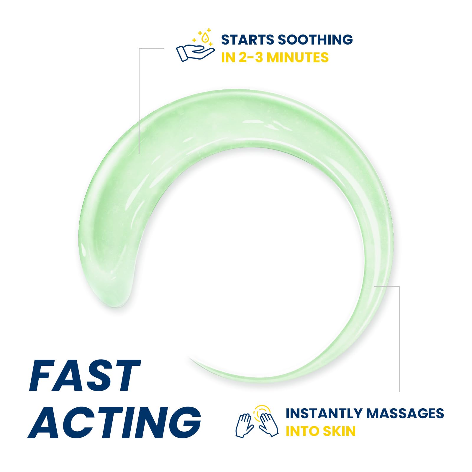 Sumifun Menthol Pain Relief Gel-Tube-3 FL OZ Tube (Pack of 2)- for Knee & Lower Back, Sore Muscle, Neck Shoulder Pain Relief Sumifun buy supplements canada