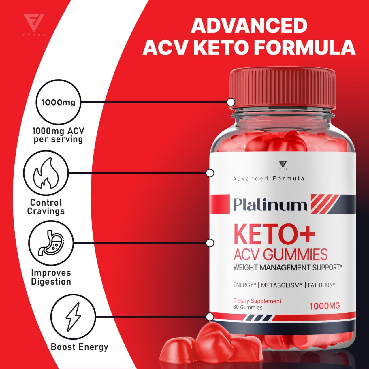 (3 Pack) Platinum Keto ACV Gummies, Platinum Keto ACV Gummies Advanced Weight Loss Kohzie buy supplements canada