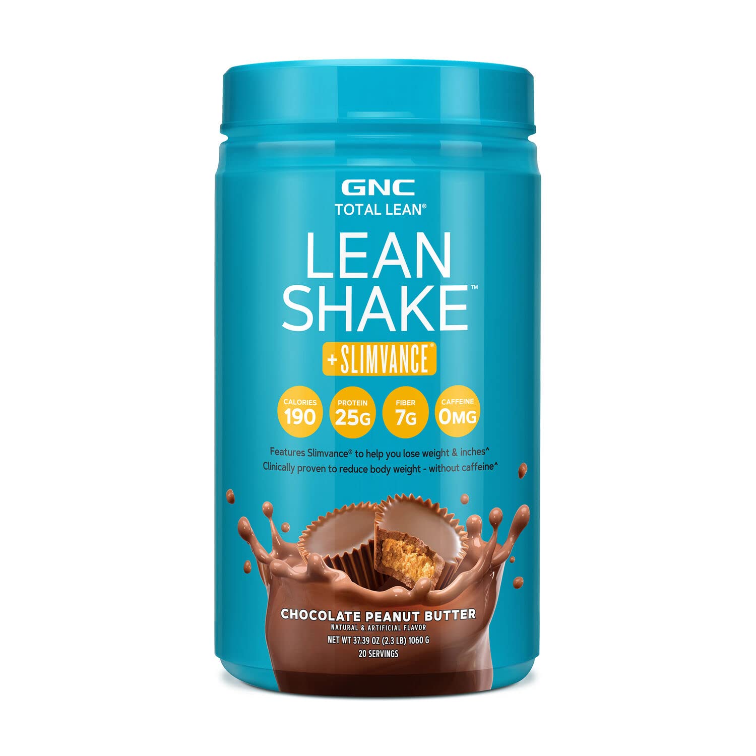GNC Total Lean Shake + Slimvance | Caffeine Free Protein Powder, Helps Reduce Body GNC buy supplements canada