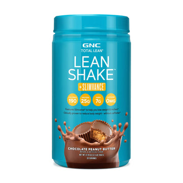 GNC Total Lean Shake + Slimvance | Caffeine Free Protein Powder, Helps Reduce Body GNC buy supplements canada