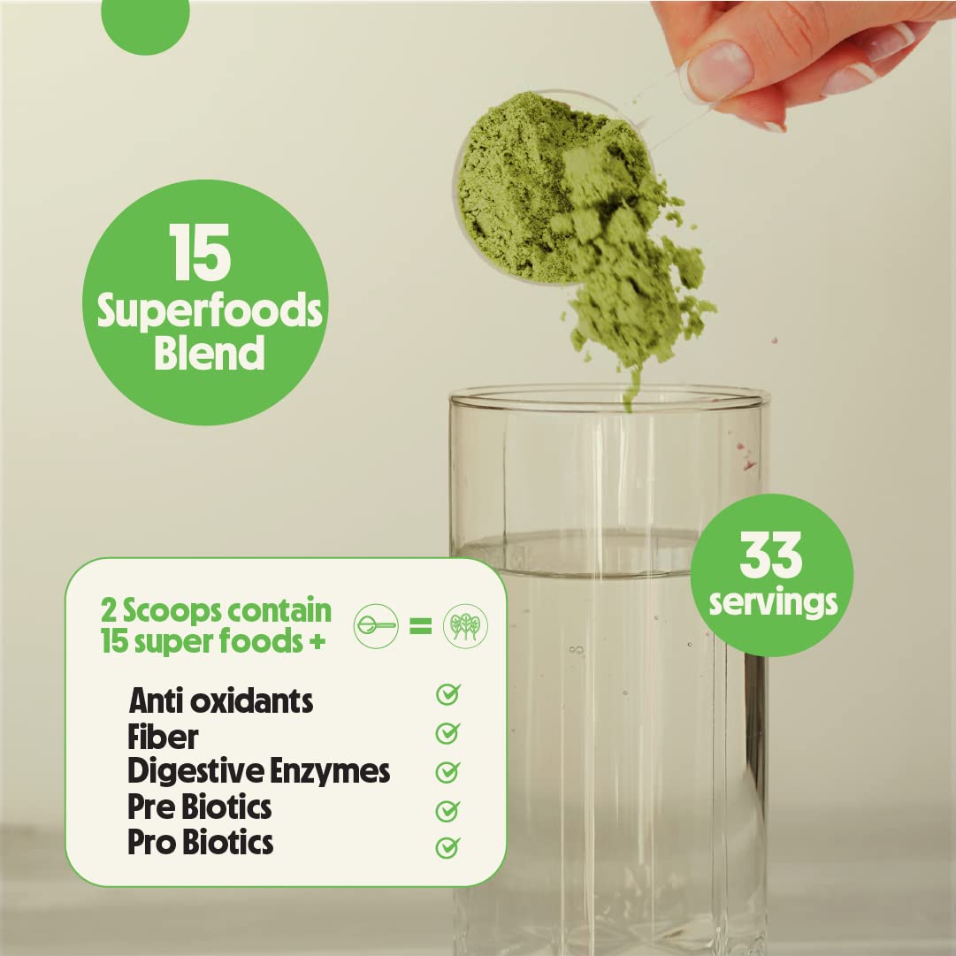 Better Alt Greens Powder, Helps Reduce Bloating, 15 Super Greens- Blend of Spirulina Better Alt buy supplements canada