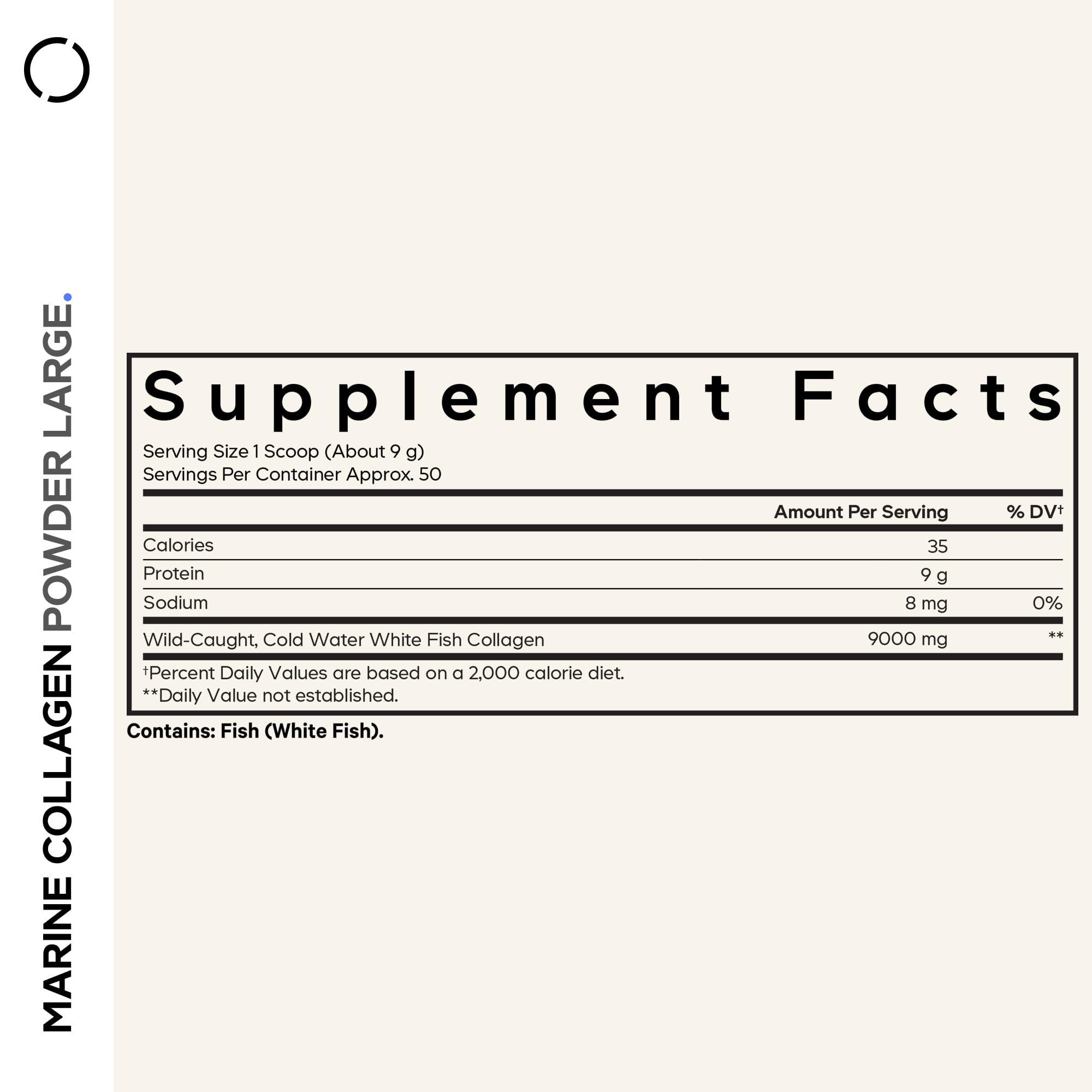 Codeage Marine Collagen Powder - Wild-Caught Hydrolyzed Fish Collagen Peptides - Type 1 & 3 Collagen Protein Supplement - Amino Acids for Skin, Hair, Nails - Paleo Friendly, Non-GMO, 15.87 Ounces Codeage buy supplements canada