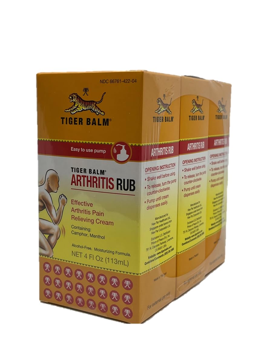 Tiger Balm Arthritis Rub 3-Pack Tiger Balm buy supplements canada