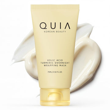 QUIA Turmeric + Kojic Acid Overnight Wrapping Mask – Hydration Mask for Glowing Skin QUIA Beauty buy supplements canada