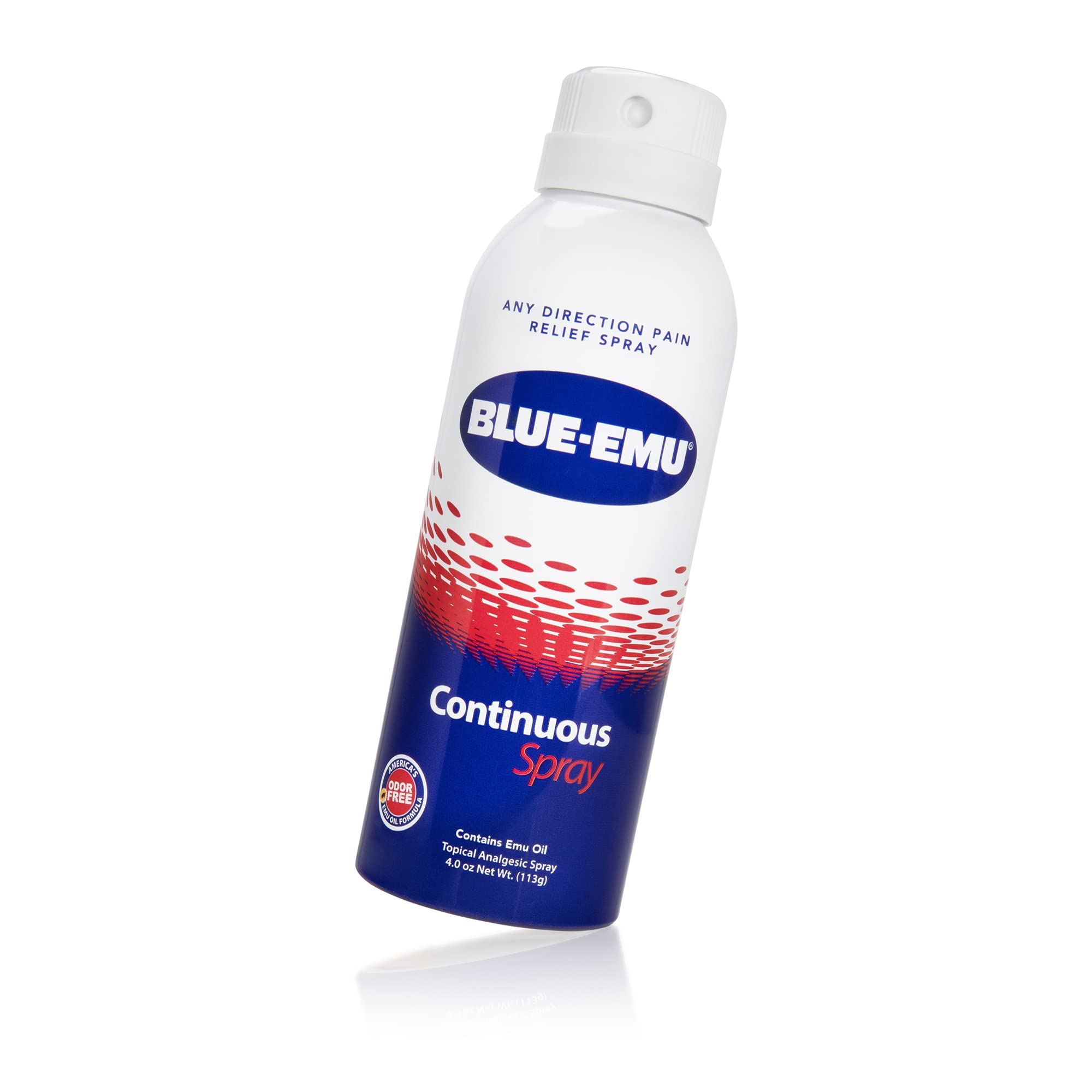 Blue-Emu Continuous Pain Relief Spray for Fast-Acting Joint & Muscle Relief, 4 Oz, 1 Pack BLUE-EMU buy supplements canada
