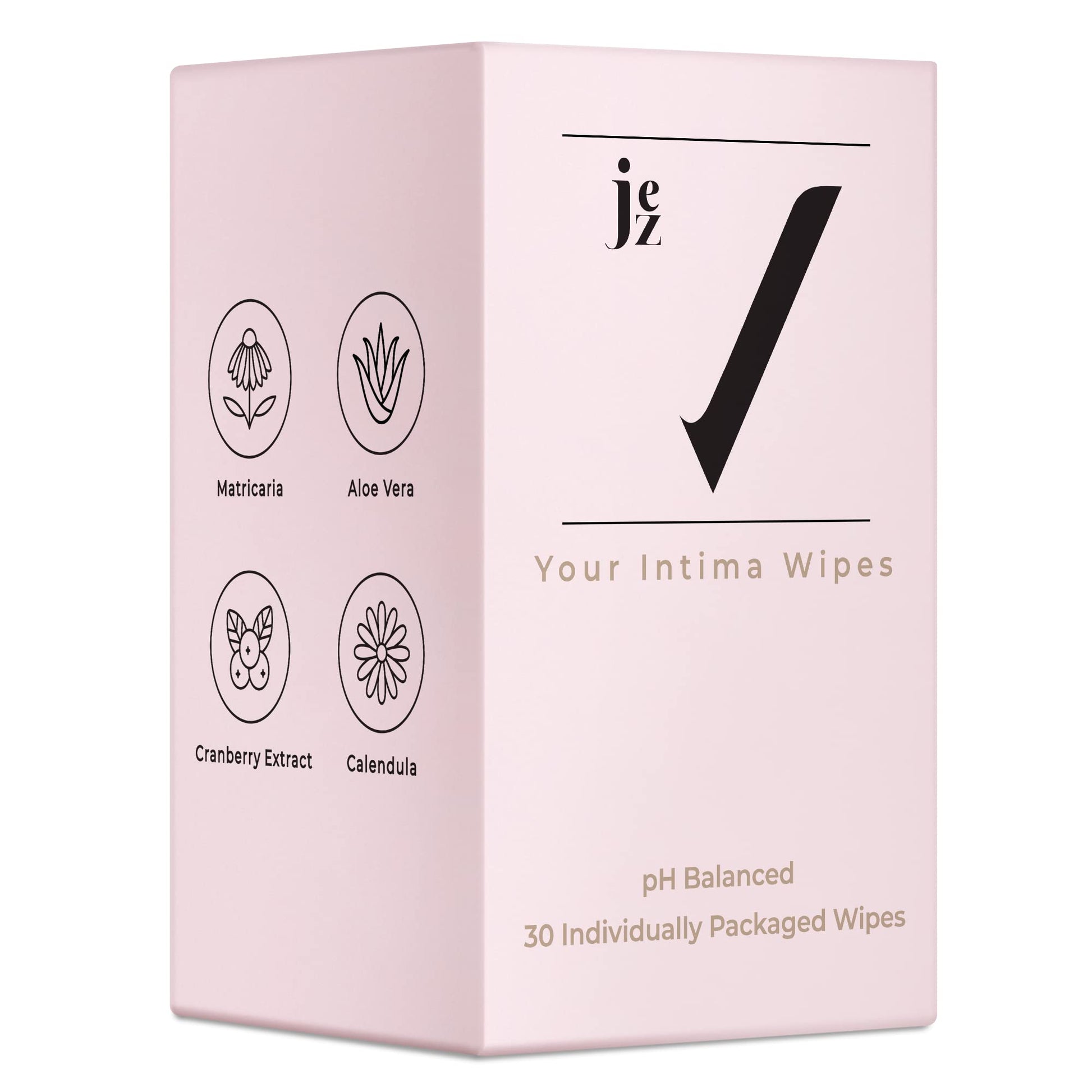 Jez Your Intima Wipes 30-Pack - Women's Feminine Care, Hygiene Products On the Go JEZ buy supplements canada