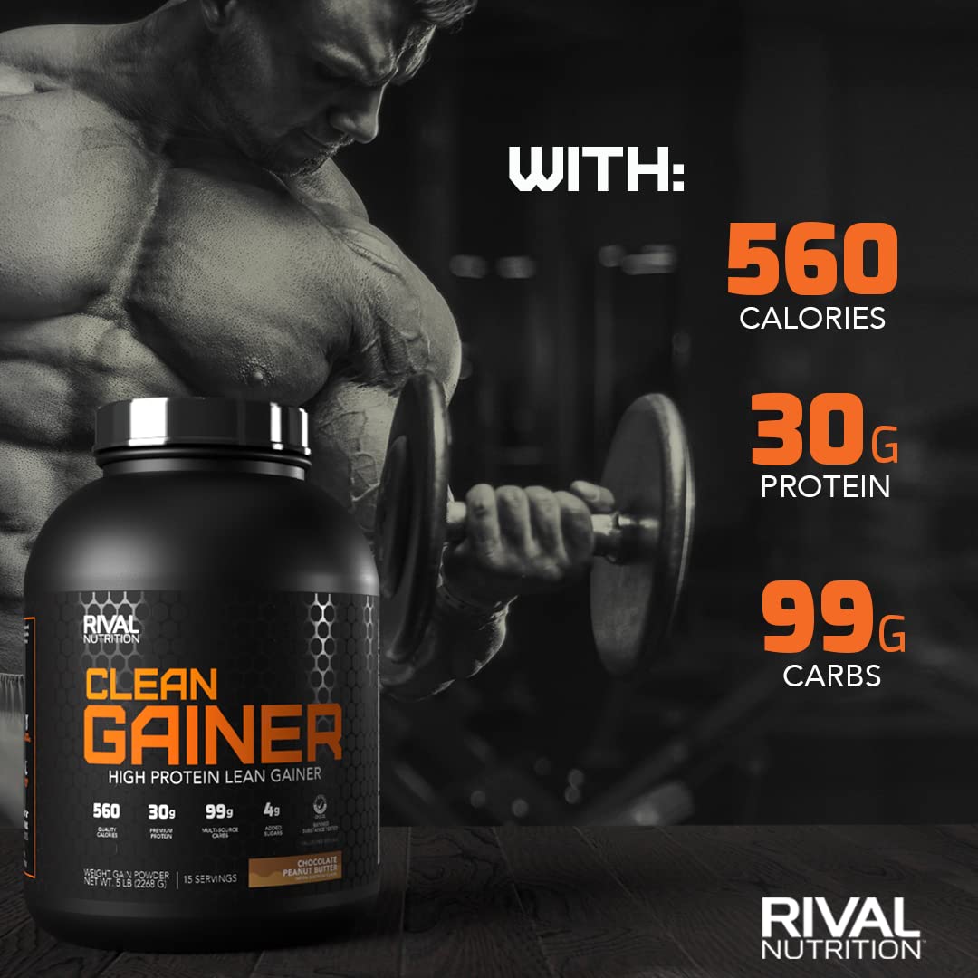 Rivalus Clean Gainer - Cookies & Cream, 5lbs Rivalus buy supplements canada