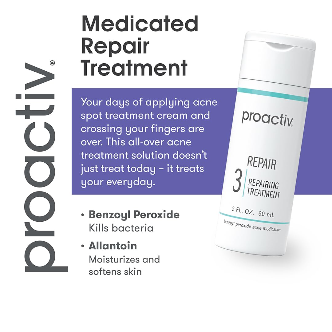 Proactiv Repair Acne Treatment Benzoyl Peroxide Spot Treatment and Repairing Serum Clear, 3 Fl Oz Proactiv buy supplements canada