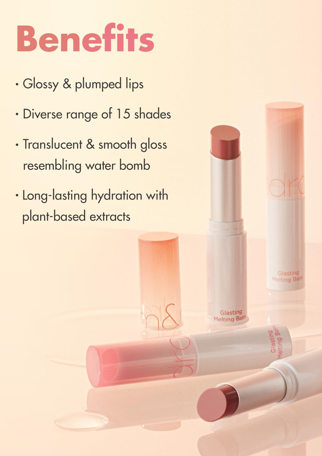 rom&nd GLASTING MELTING BALM #06 Kaya Fig - Vegan K-Beauty Tinted Lip Balm for Crystal Water-Gloss Shine, Deep Hydration & MLBB Rosy Nude Color | Non-Sticky, Long-Lasting Comfort for All Ages rom&nd buy supplements canada
