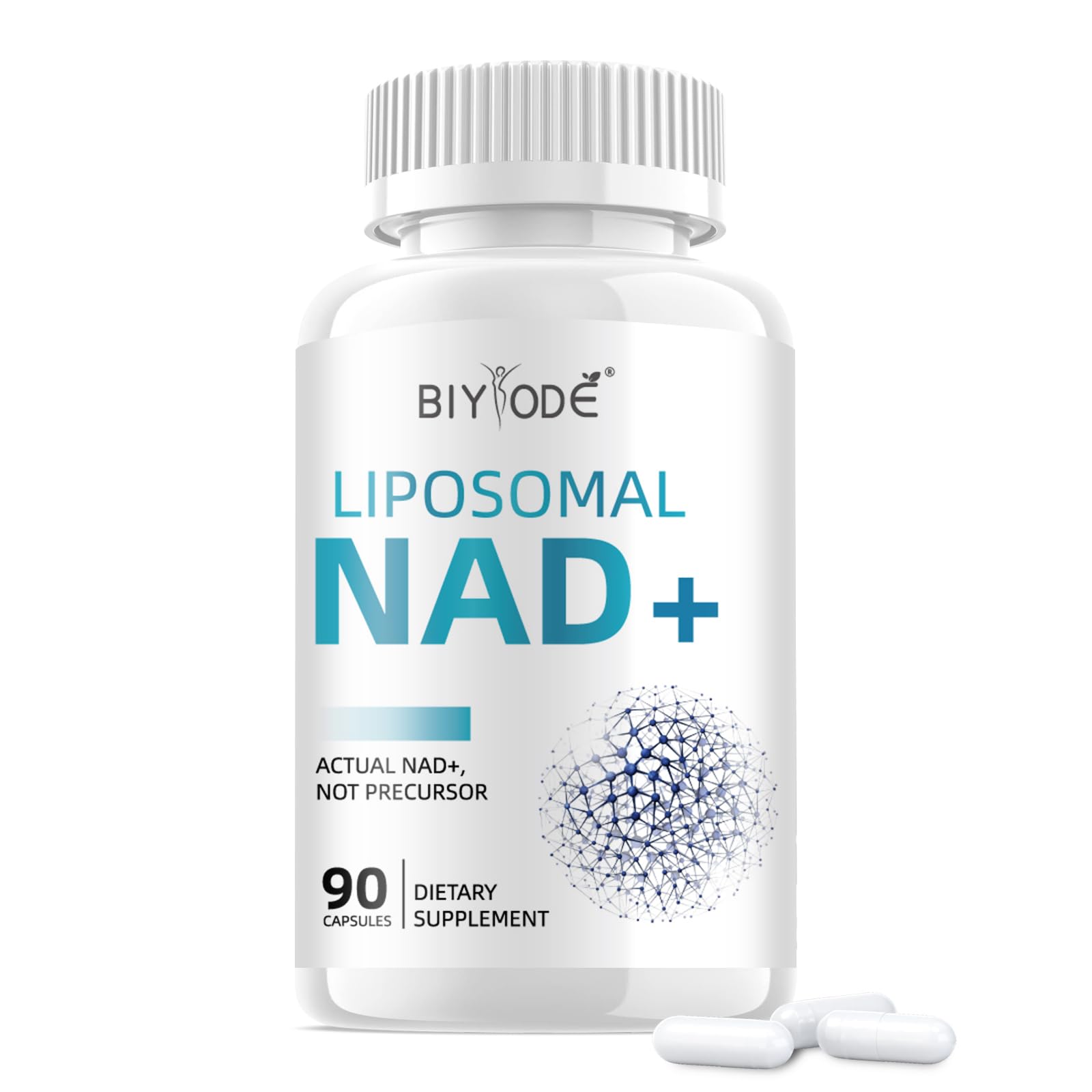 NAD Supplement with Liposomal Resveratrol – 900mg NAD Booster with Quercetin Phytosome for Energy, Focus & Healthy Aging – Cellular Support for Adults 30+ – 80 Capsules, 40-Day Supply BIYODE buy supplements canada
