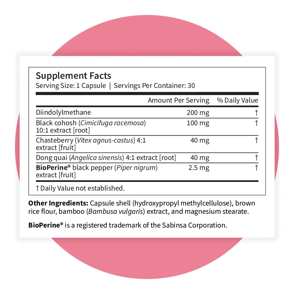 Pattern Wellness Menopause Complex – Herbal Supplement for Women’s Wellness & Hormone Health Support – with Black Cohosh, DIM & Bioperine® – 30 Vegan Capsules, 3rd Party Tested Pattern Wellness buy supplements canada
