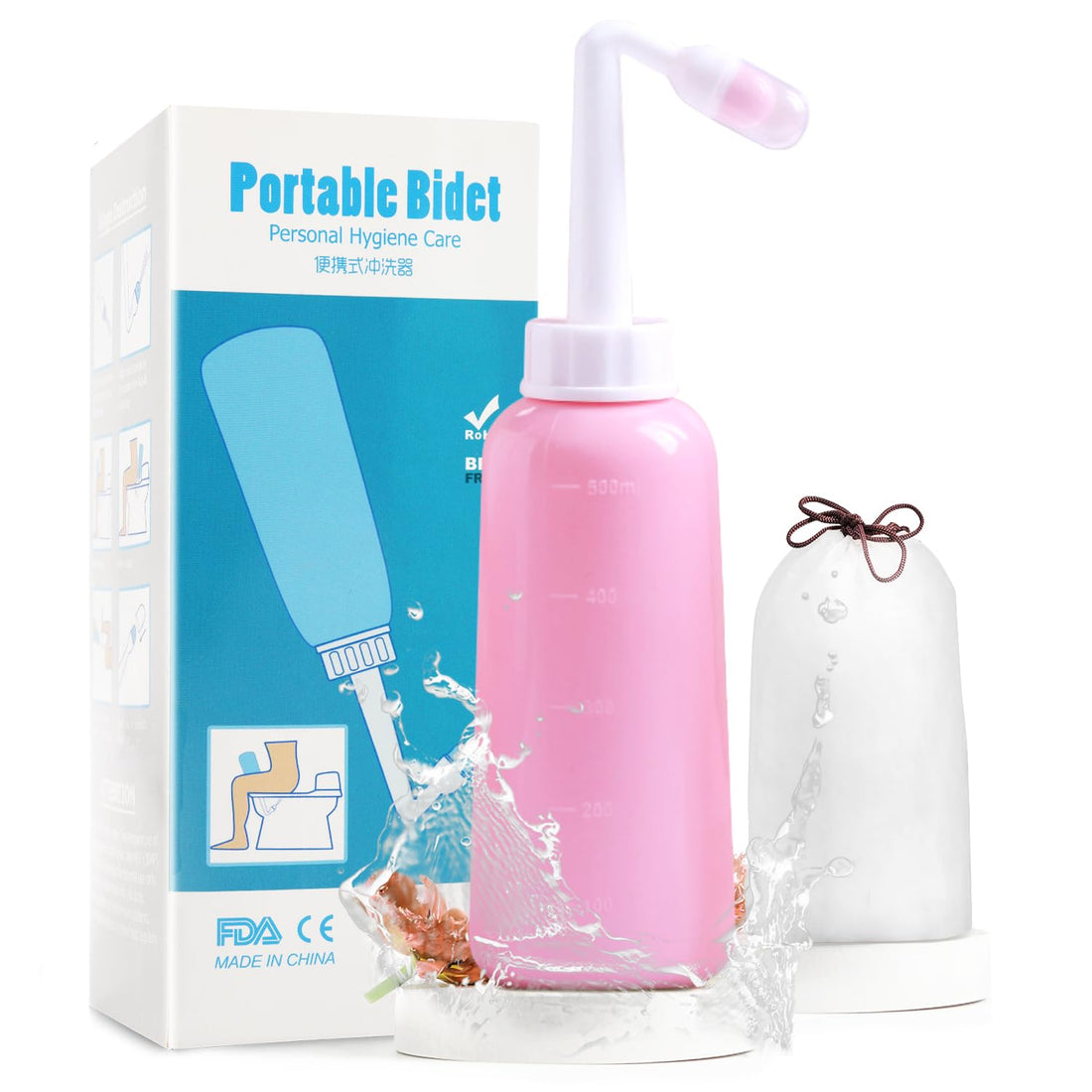 Premium Peri Bottle for Postpartum Care | Upside Down Peri Bottle, Dermoplast Spray Showvigor buy supplements canada
