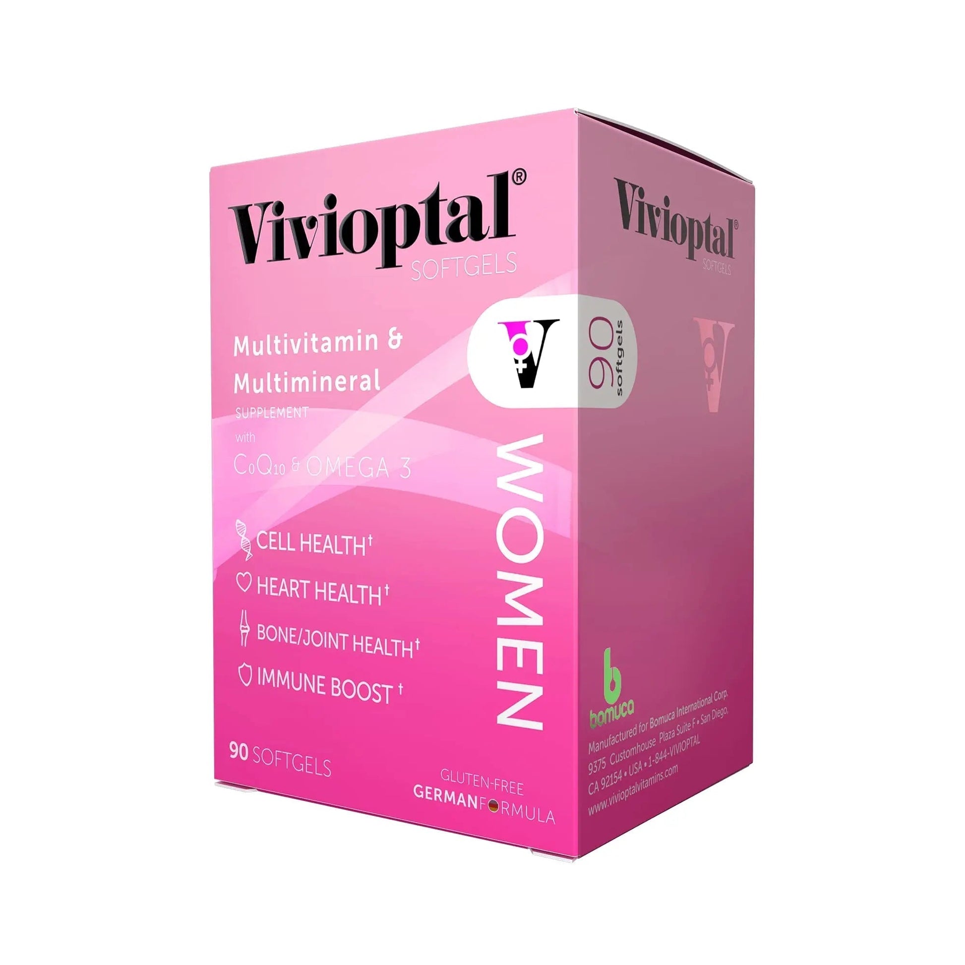 Vivioptal, Women, Multivitamin & Multimineral Supplement, 90 Capsules Vivioptal Vitamins buy supplements canada
