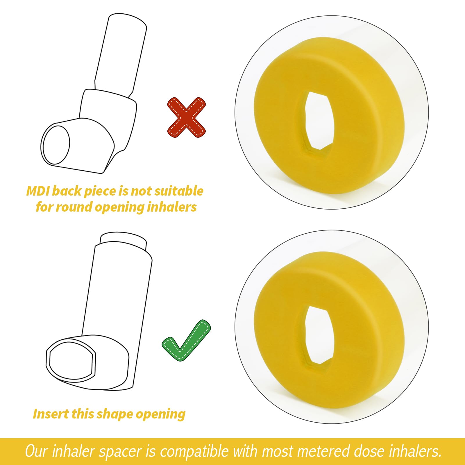 Fivepropy Handheld Spacer for Infant, Toddle, Baby, Kids and Adults with 2 Comfortable Fivepropy buy supplements canada
