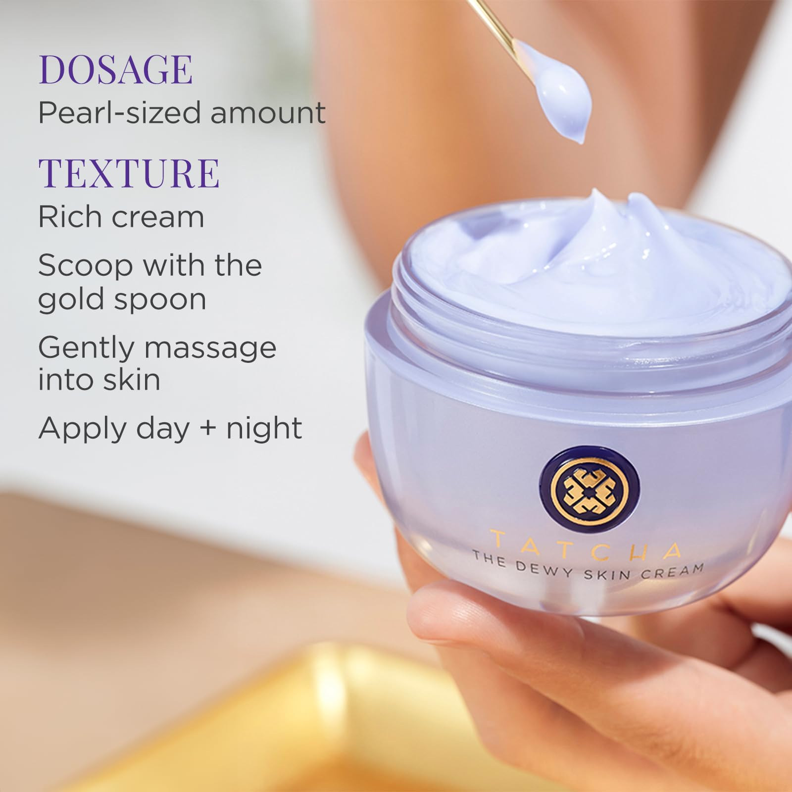 TATCHA The Dewy Skin Cream | Rich Face Cream to Hydrate, Plump and Protect Dry and Combo Skin, 50 ml | 1.7 oz TATCHA buy supplements canada