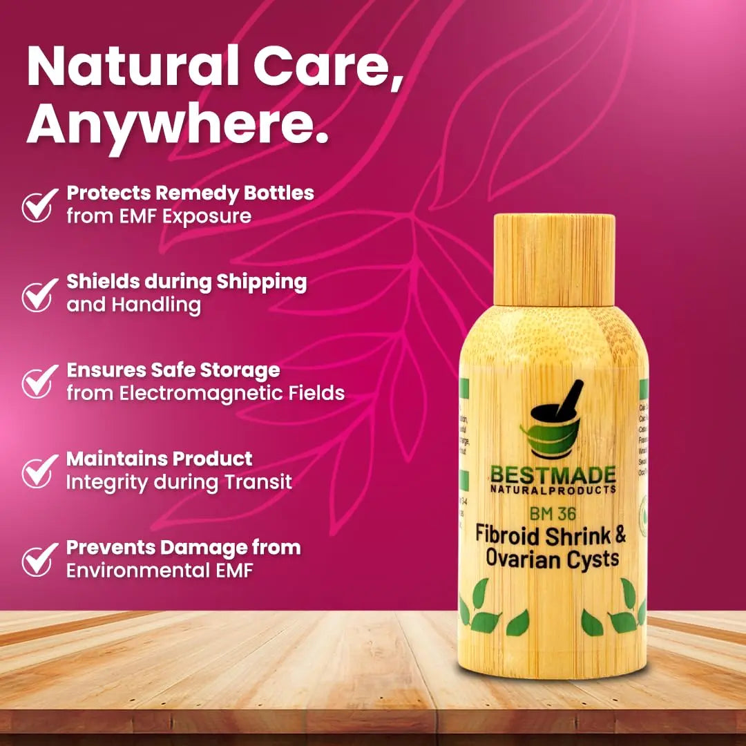 Fibroid Shrink & Ovarian Cysts BM36 - Helps Shrink Fibroids and Ovarian Cysts, Balance Estrogen Levels and Prevent Regrowth, Support for Menstrual Pain and Painful Intercourse, 30 mL Drops | Bestmade Bestmade Naturalproducts.com buy supplements canada