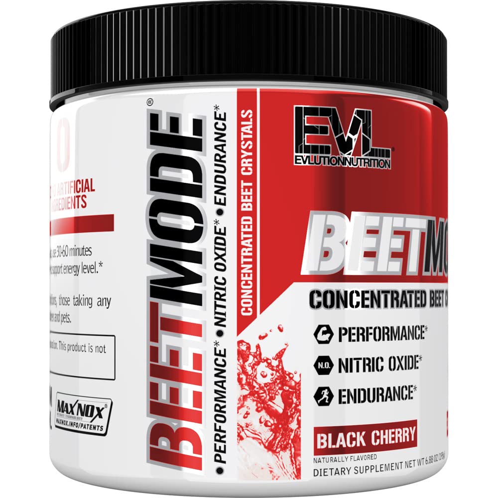 Evlution Nutrition Beet Root Powder Nitric Oxide Booster for Enhanced Energy and Pumps Evlution buy supplements canada